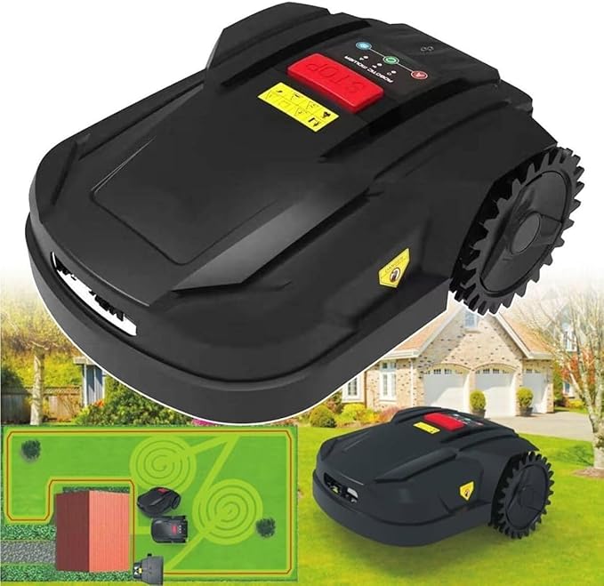 Cortadora de césped robótica APP, cortadora de césped robótica inteligente automática for jardín