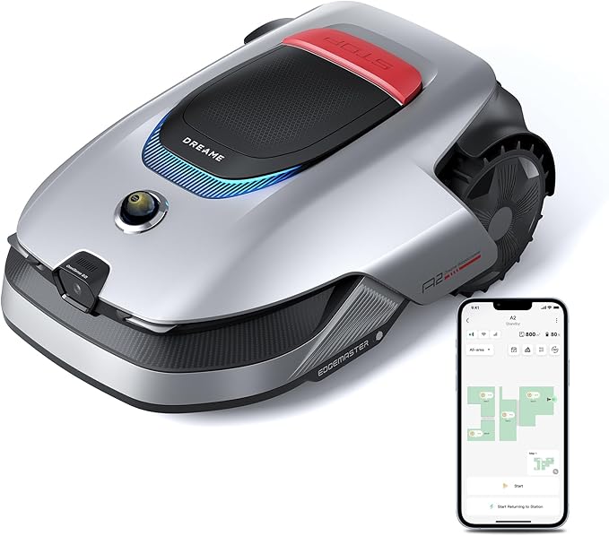 DREAME A2 Cortacésped Robótico, Configuración Automática de Límites