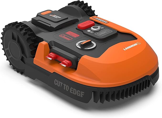 WORX Robot cortacésped Landroid M500 Plus 20V Máx. | WR165E | Superficie de hasta 500m2