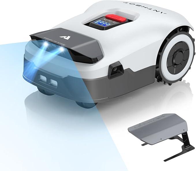 ANTHBOT Genie Robot Cortacésped Sin Cable Perimetral MAX. 900m²