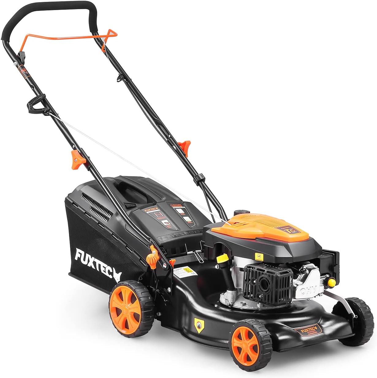 Cortacésped de gasolina FUXTEC FX-RM4346ECO motor de gasolina 146cc ancho de corte 42cm