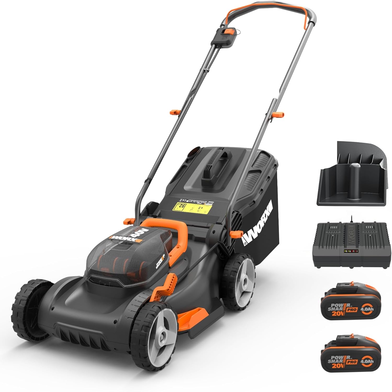 WORX Cortacésped 40V Máx.